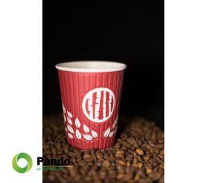 맞춤형 양각 종이 핫 컵