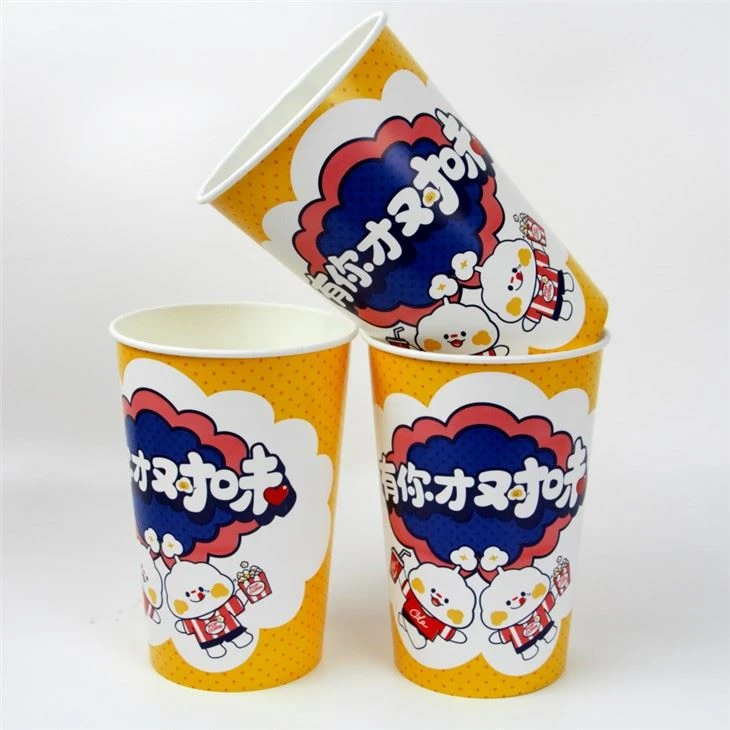 120oz Water Based Coating Paper Popcorn Buckets